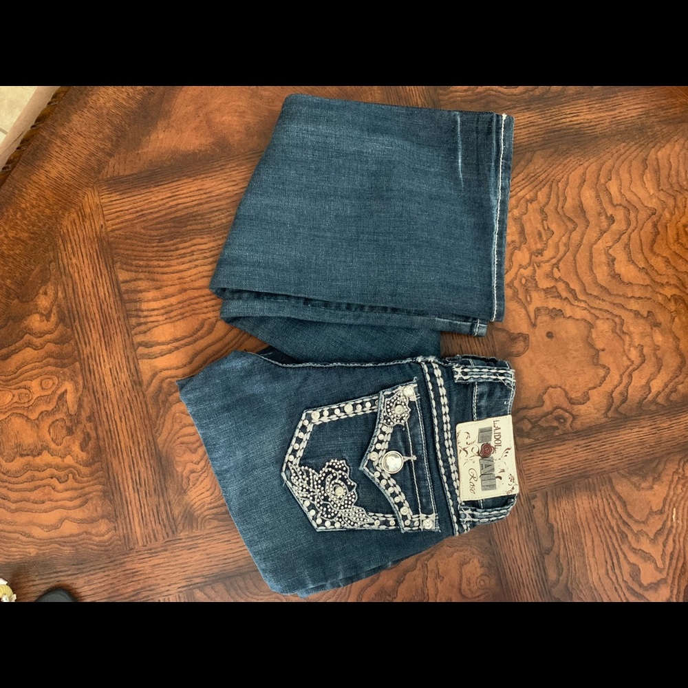 LA Idol jeans in different sizes each